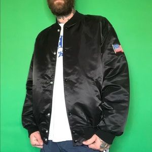 VINTAGE 90s NYC Local Union bomber jacket
